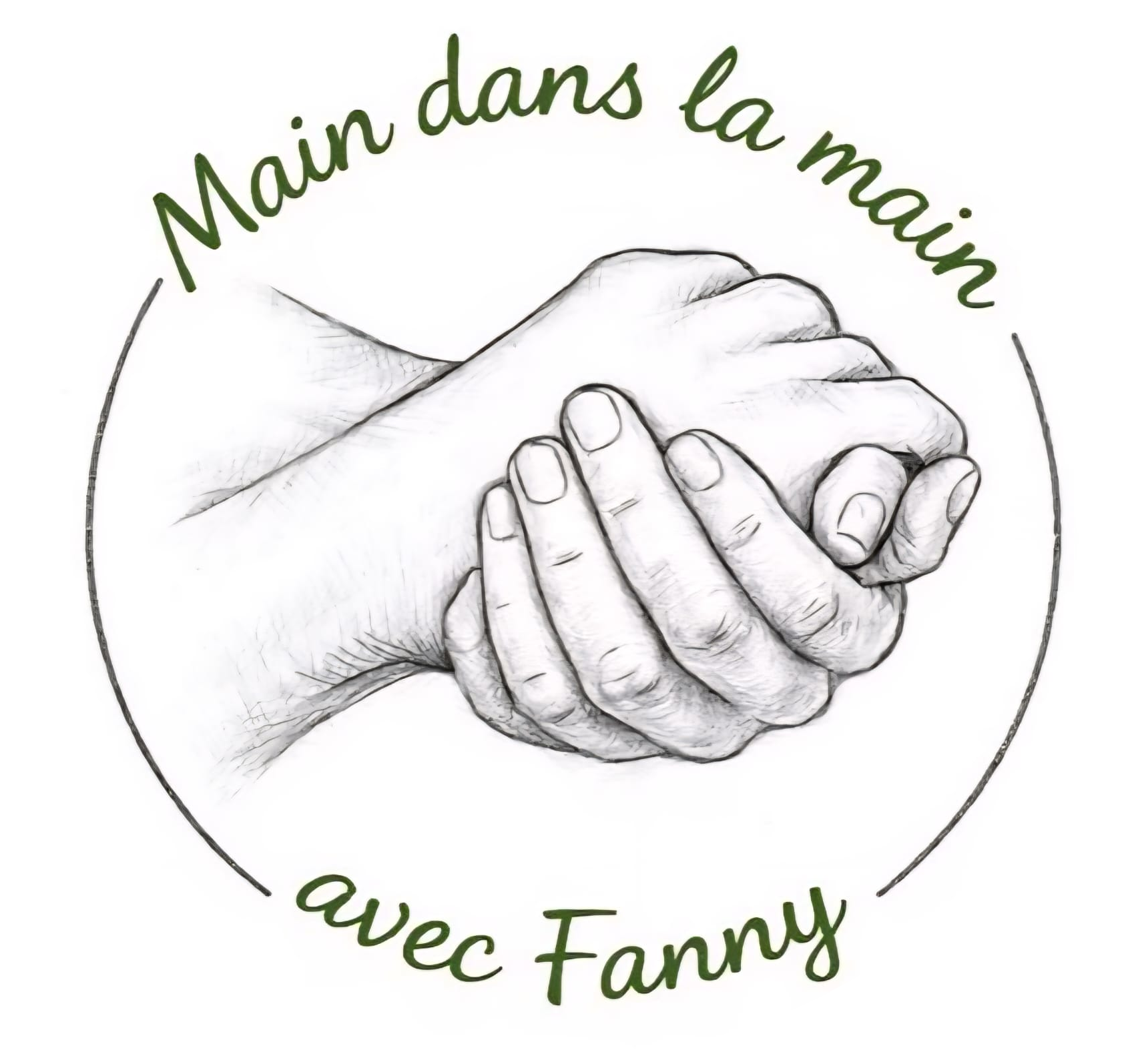 Main dans la main avec Fanny